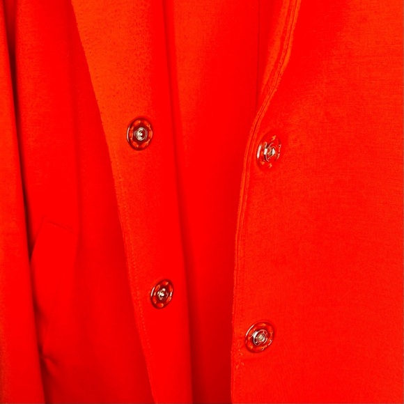 Carolina Belle Women's Bold Red Blazer Size S - Picture 4 of 7